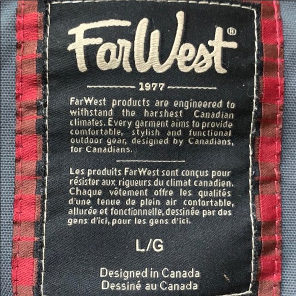 Far West Down Filled Parka Size Large - Picture 8 of 12